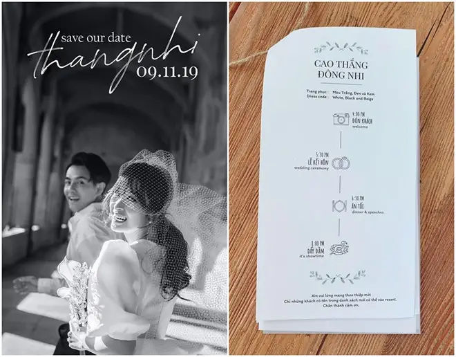 Mẫu thiệp cưới