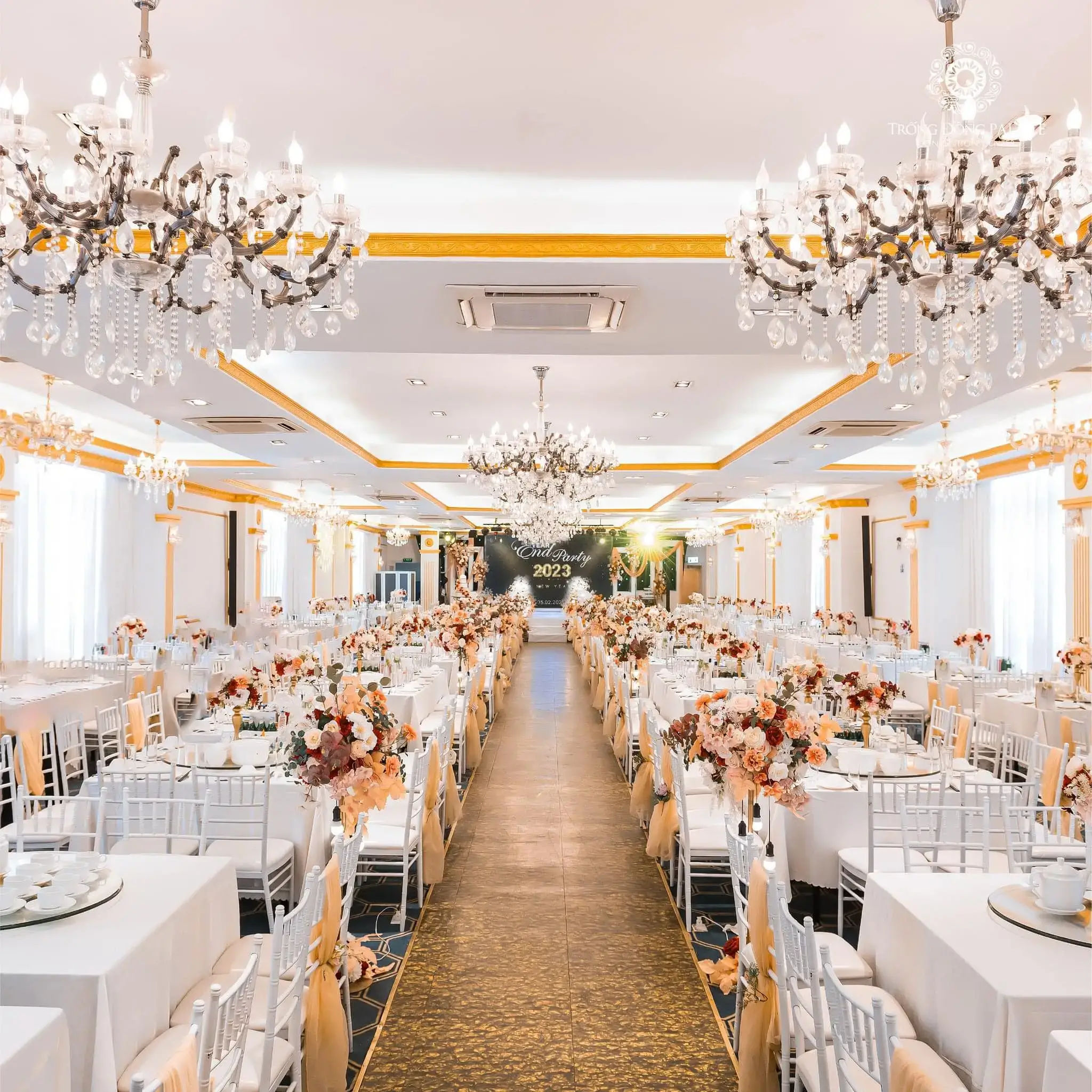 Trung tâm tổ chức sự kiện và tiệc cưới Trống Đồng Palace Quán Sứ. Nhà hàng tiệc cưới Trống Đồng Palace Quán Sứ