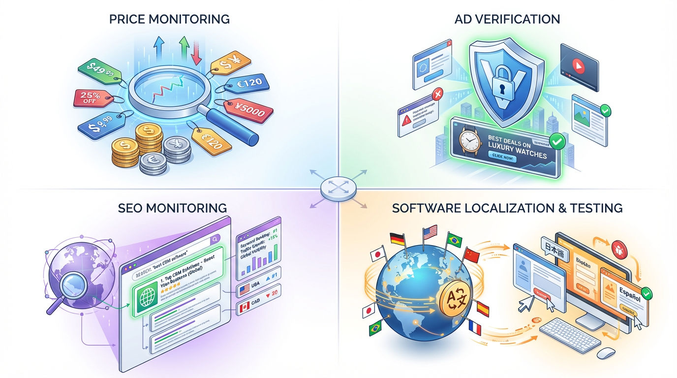 Residential proxy legitimate usage