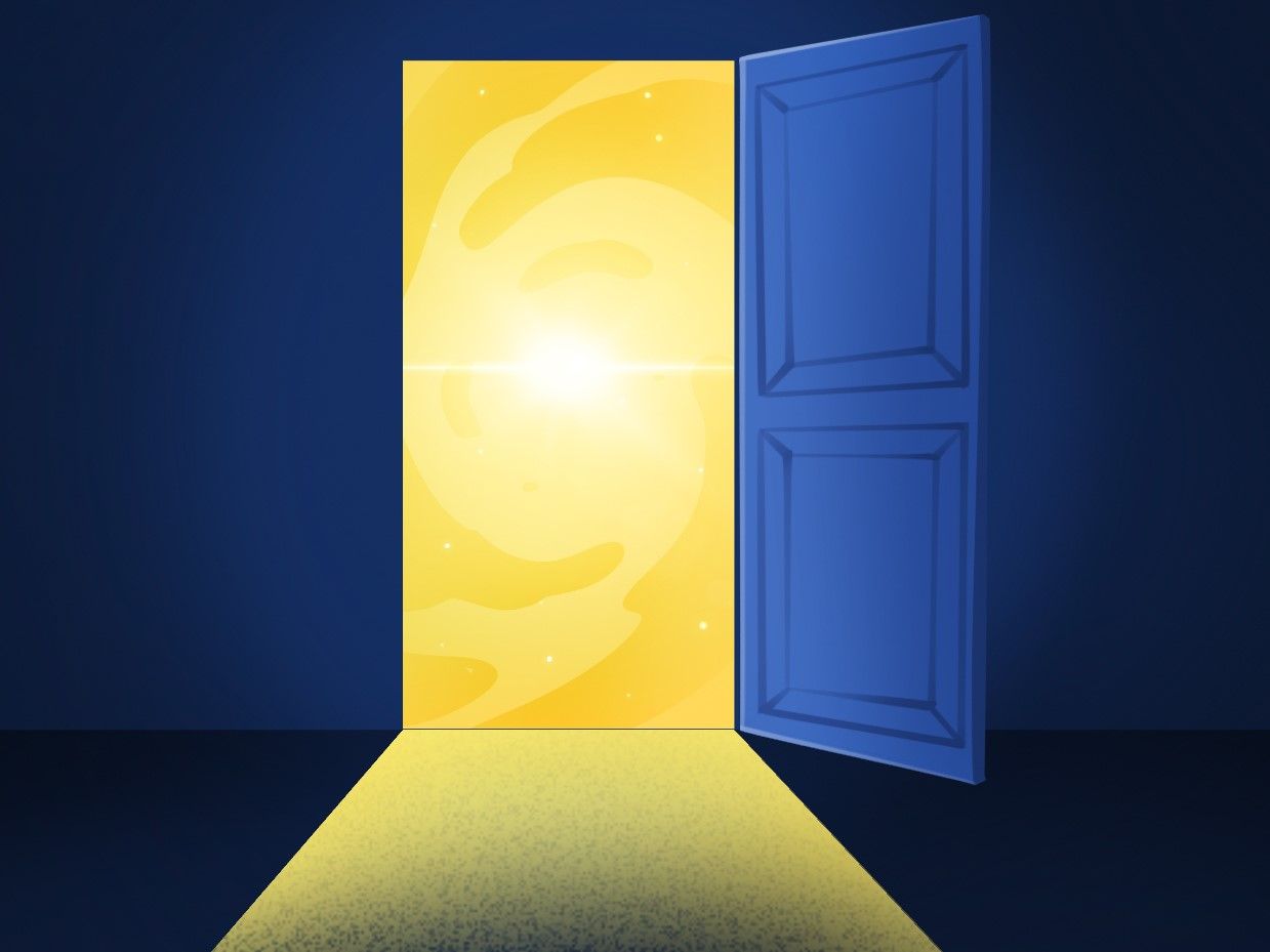 open door illustration