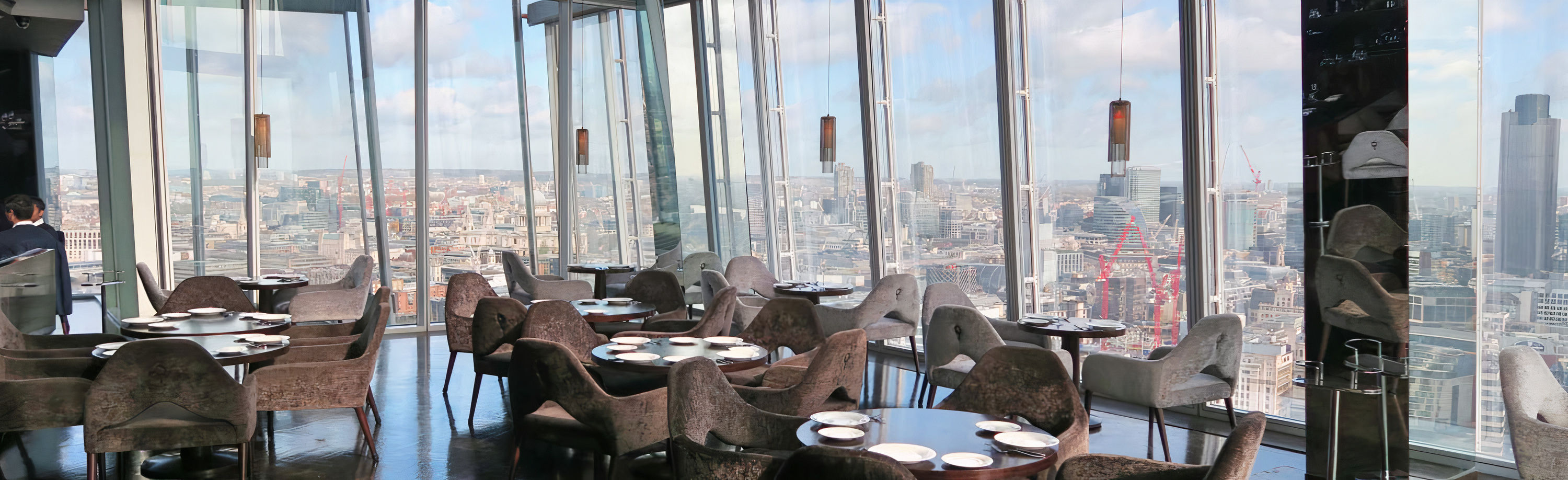 The shard restaurant top