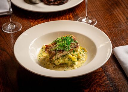 An image of a dish. Aviary Rooftop Bar & Restaurant