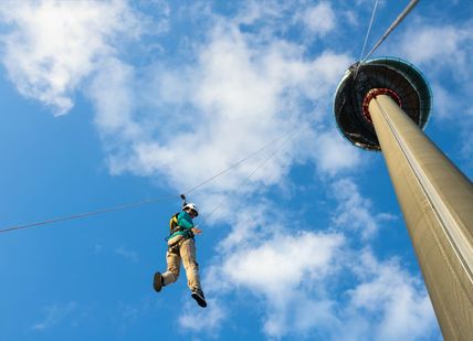 An image of person climbing
