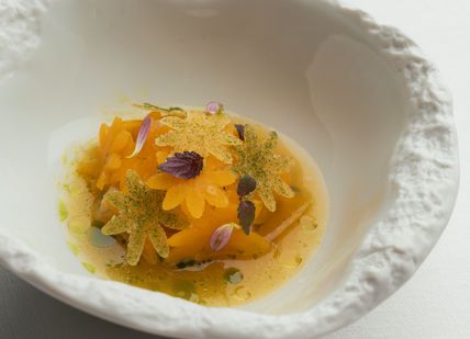 Signature dish at Da terra