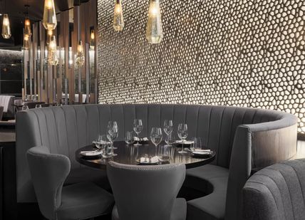 An image of a table settings. Gaucho