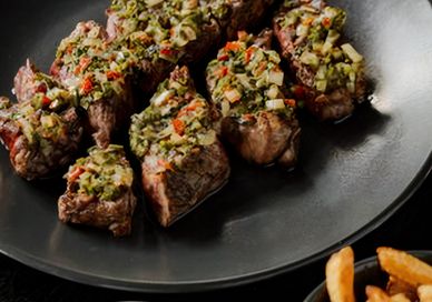 An image with nice meat - steaks