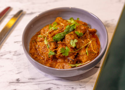 An image of a signature dish at Kahani London