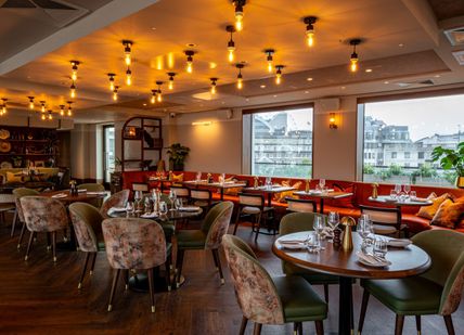 An image of the restaurant inside