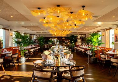 An image of the restaurant inside