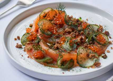 An image of smoked salmon.