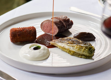 An image of a An image of a lamb dish.