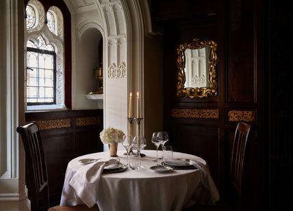An image of a simple table setting