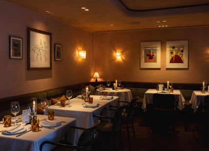 An image of restaurant inside
