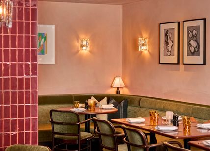 An image of restaurant inside