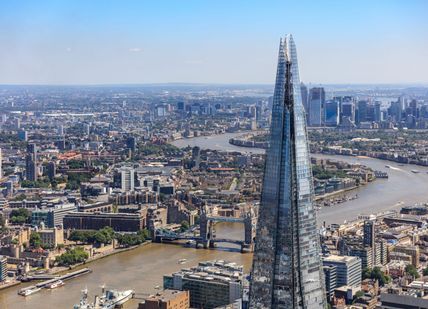 An image of the sha shai tower in london, Oblix. Oblix