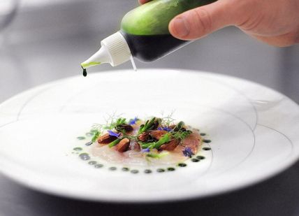 A dish. Pied a Terre