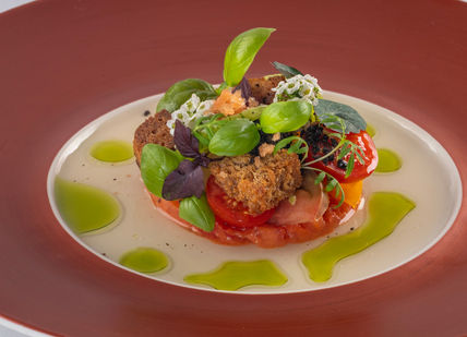 An image of a dish. Pied À Terre