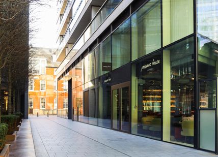 An image of a street with a store, Procesecco Tasting . Prosecco House