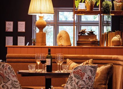 An image of a table and chairs