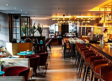 An image of interior of the restaurant