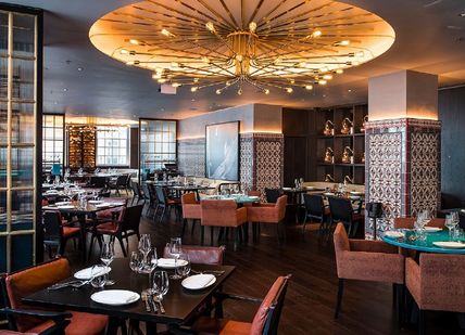 An image of interior of the restaurant