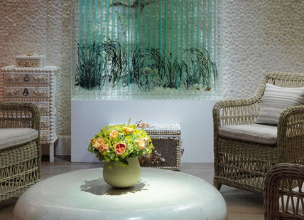 An image of a room with chairs and a table, Outer Glow Spa Package. Soholistic Spa at Ham Yard Hotel
