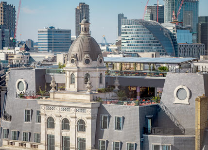 View from Wagtail Rooftop Bar & Restaurant