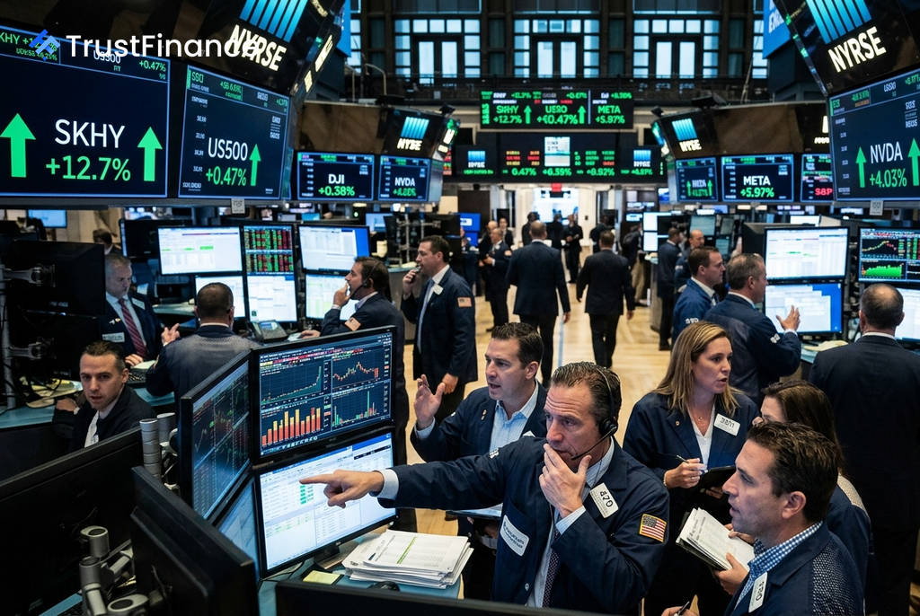 米国株、SKハイニックスの好調な上場受け続伸 決算シーズンに期待高まる