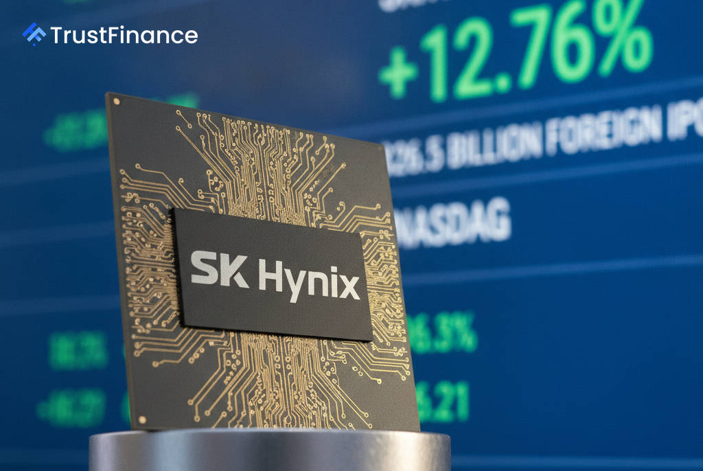 SKハイニックスがナスダック上場、初日13%高 海外企業で過去最大265億ドル調達