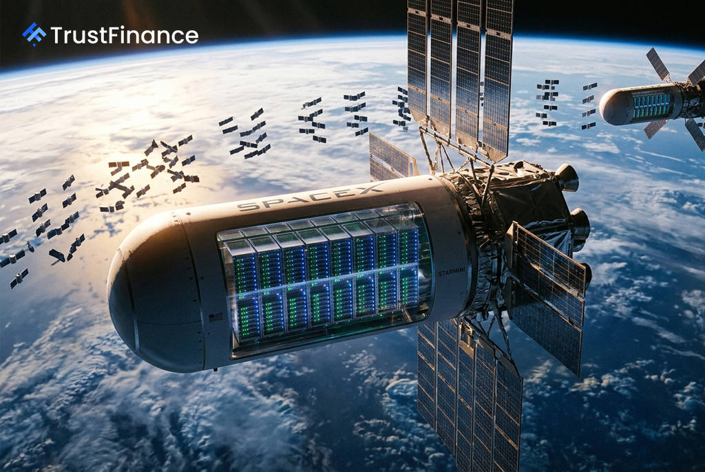 Deutsche Bank คาดศูนย์ข้อมูลในวงโคจรของ SpaceX อาจมีต้นทุนทัดเทียมภาคพื้นดินภายในช่วงต้นทศวรรษ 2030