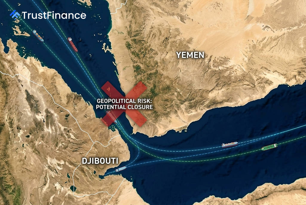 Iran's Houthi Allies Threaten Bab el-Mandeb Closure, Raising Specter of Second Maritime Chokepoint Disruption