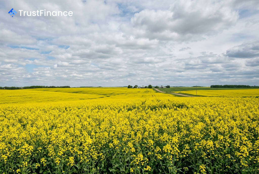 Canola Futures Fall as Favorable Canadian Weather Eases Crop Stress