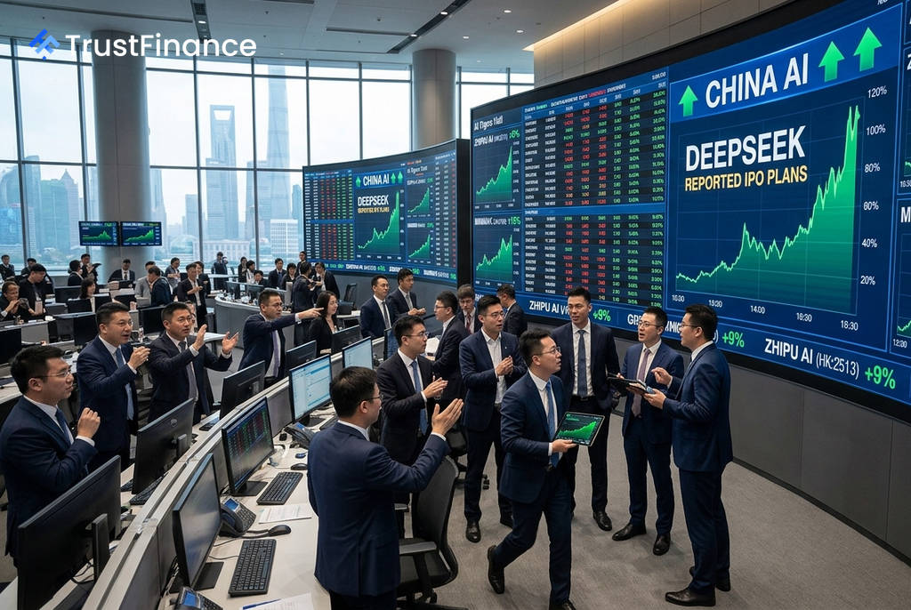 หุ้น AI จีนพุ่งแรง ขานรับข่าว DeepSeek เตรียมเสนอขายหุ้น IPO ภายในปีนี้