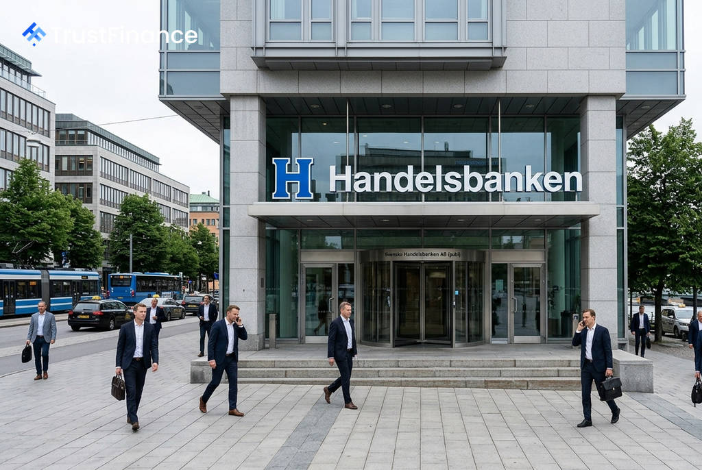 Handelsbanken เผยกำไรไตรมาส 2 ลดลง 5% เหตุรายได้ดอกเบี้ยหดตัว