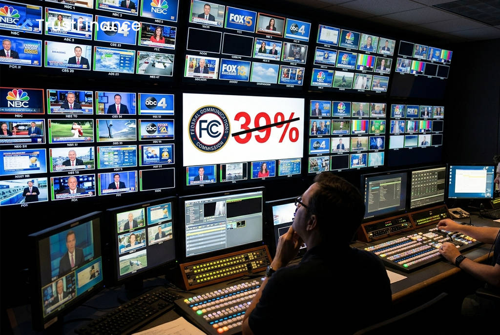 FCC สหรัฐฯ เตรียมลงมติยกเลิกเพดานการถือครองสถานีโทรทัศน์ท้องถิ่นที่ 39%