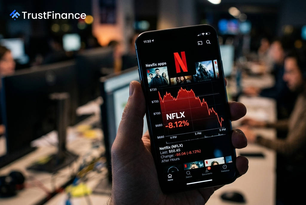 Proyeksi Pendapatan Netflix Kecewakan Investor, Saham Anjlok Tajam