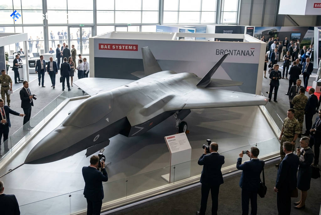 BAE Systems ने 'ब्रोंटानैक्स' के साथ मानव रहित लड़ाकू विमान बाजार में प्रवेश किया