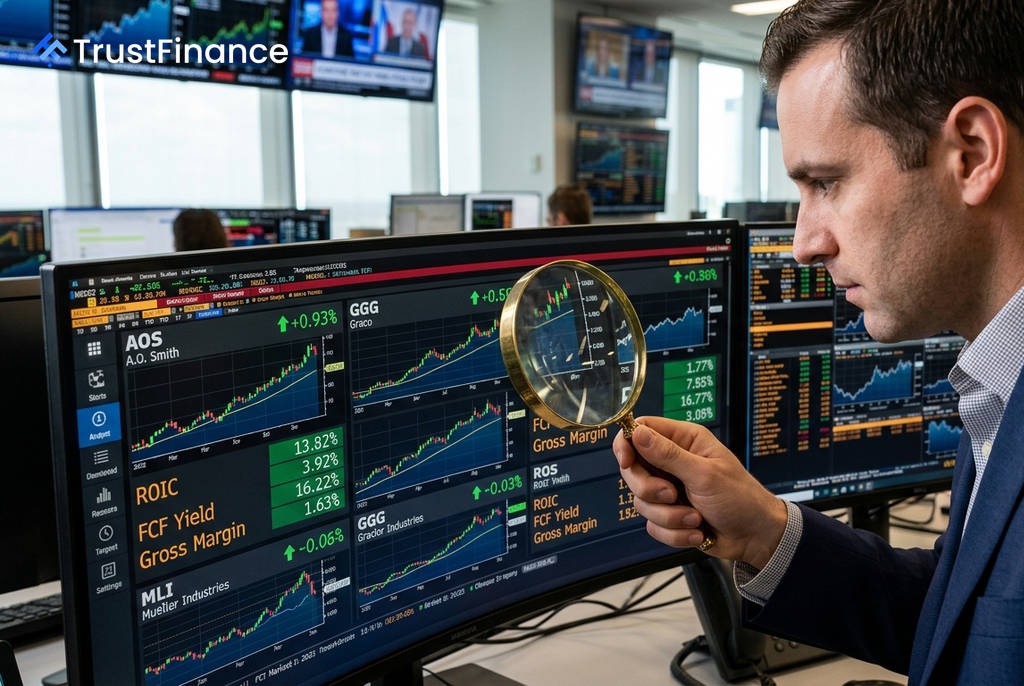 Industrial Firms A.O. Smith, Graco, Mueller Flagged as Potential Buffett-Type Targets