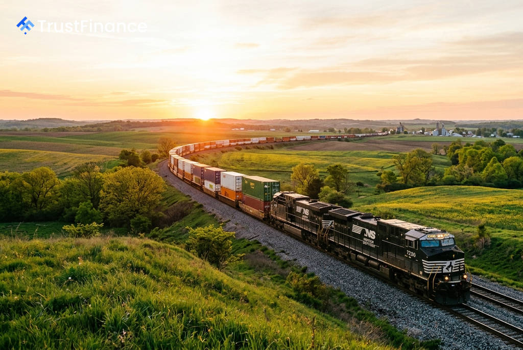 Cổ phiếu Norfolk Southern tăng giá sau khi công bố lợi nhuận Quý 2 vượt dự báo