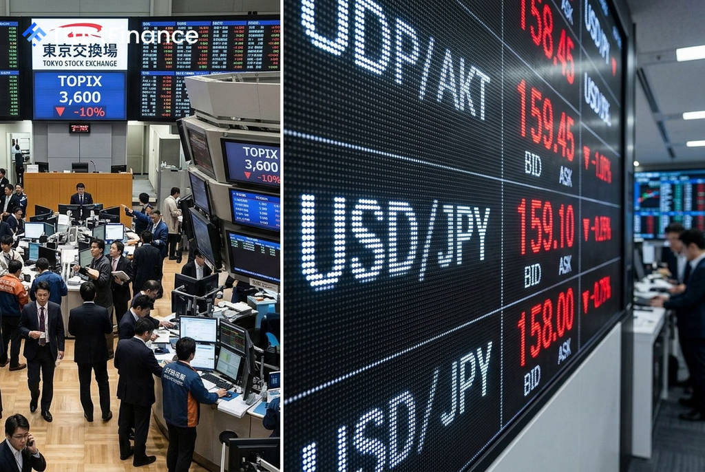 Citi: 10% Drop in Topix Index Could Trigger Sharp USD/JPY Decline