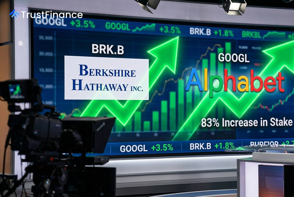 Berkshire Hathaway Boosts Alphabet Stake by 83%, Making It Third-Largest Holding