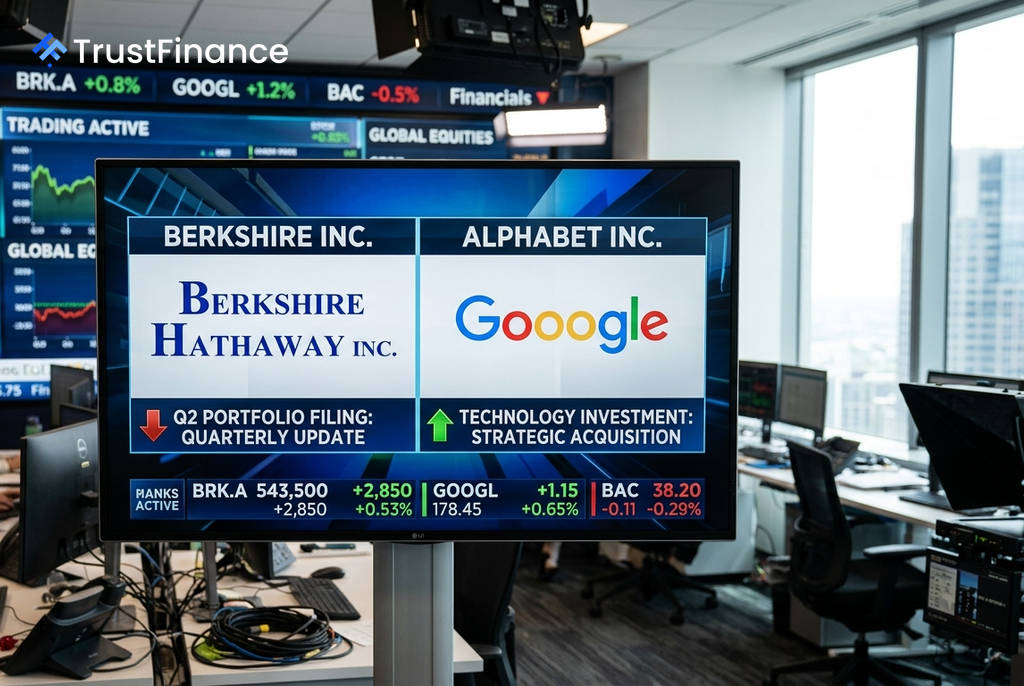 Berkshire Hathaway Boosts Alphabet Stake, Trims Bank Holdings in Q2 Filing