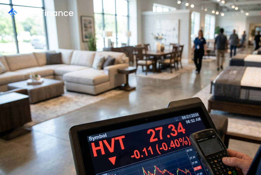 Saham Haverty Furniture Melemah Jelang Tanggal Ex-Dividend di Tengah Kekhawatiran Biaya