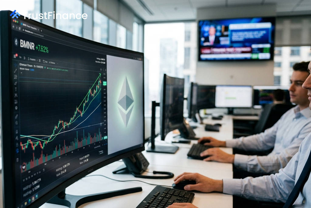 Bitmine Immersion Rallies as Ethereum Holdings Swell to $14.2 Billion