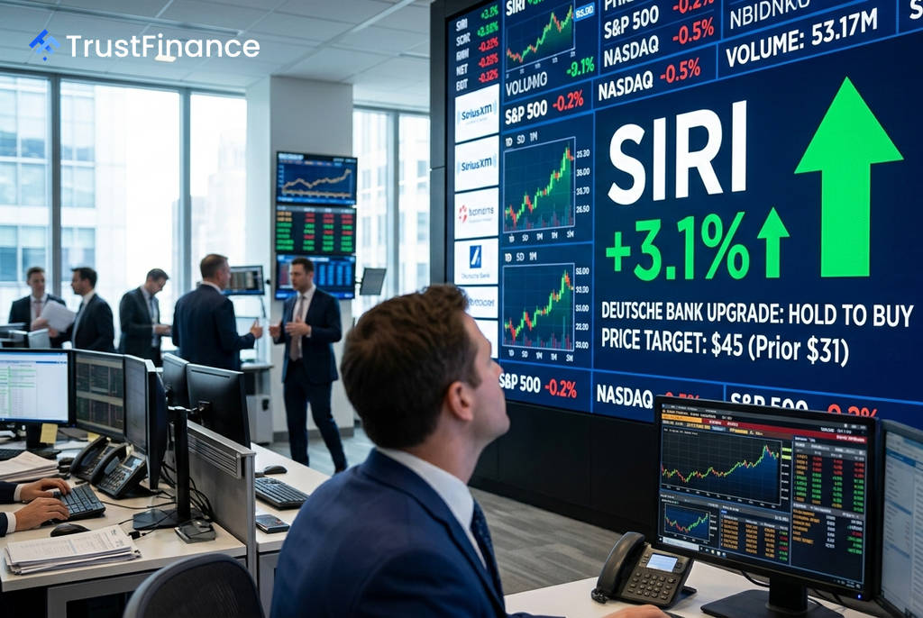 Sirius XM Stock Rises on Deutsche Bank Upgrade to 'Buy'