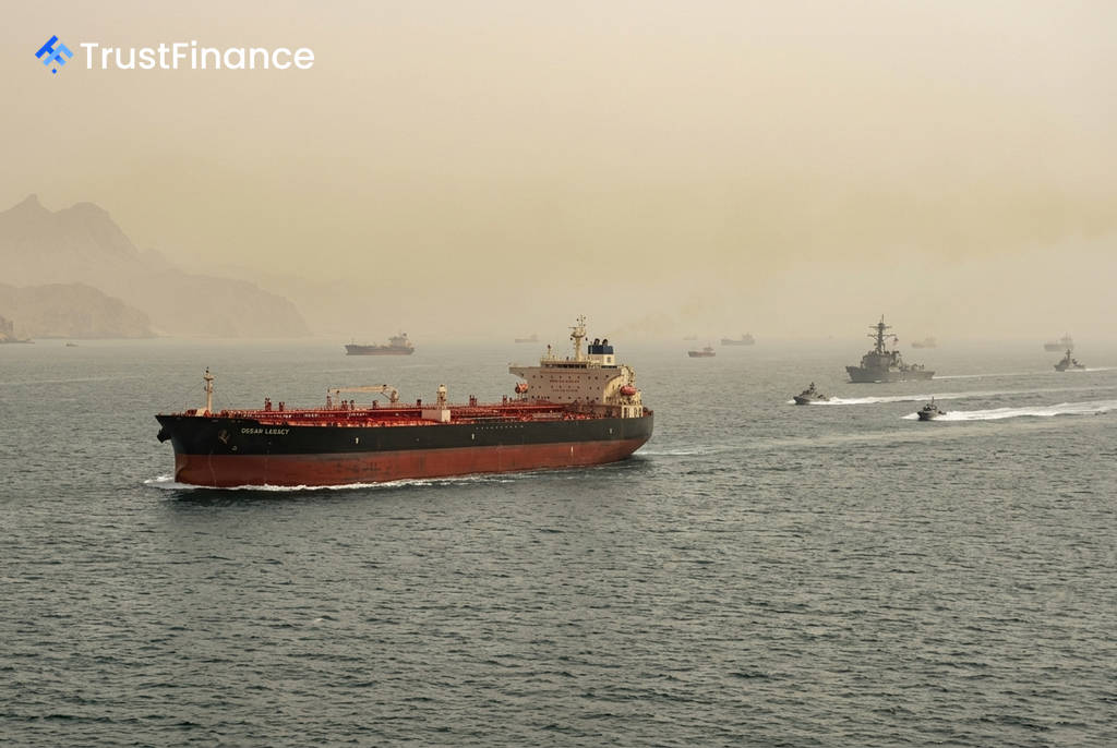 Giá dầu nối dài đà tăng mạnh sau căng thẳng Mỹ-Iran tại Eo biển Hormuz