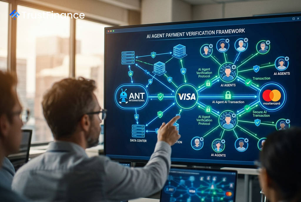 Ant International Hợp Tác Cùng Visa và Mastercard Phát Triển Tiêu Chuẩn Thanh Toán AI