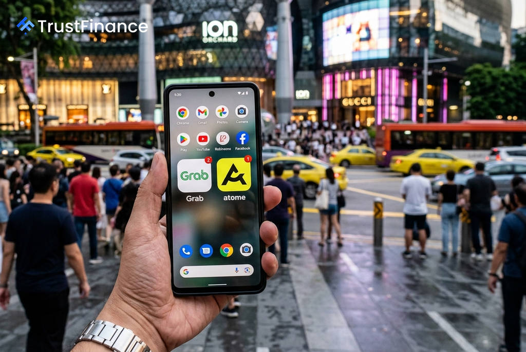 Grab Dilaporkan dalam Pembicaraan Lanjutan untuk Akuisisi Saham Mayoritas Atome