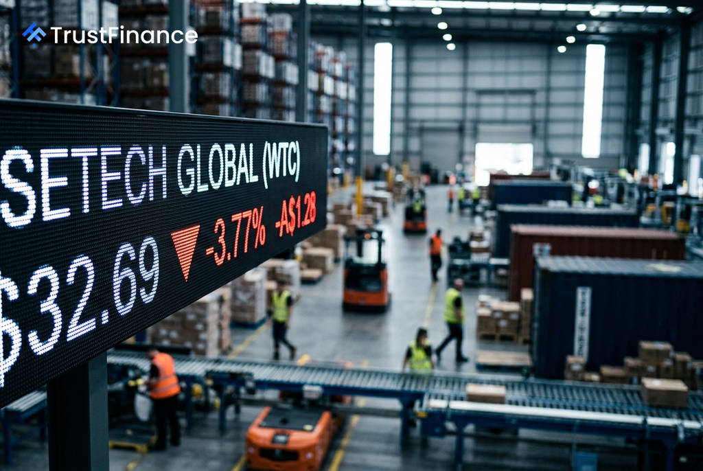 Saham WiseTech Global Jatuh Selepas Dagangan 'Ex-Dividend'