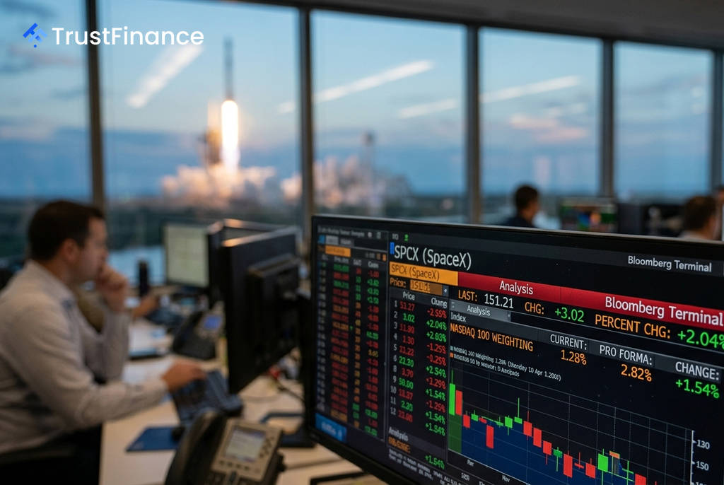 SpaceX Weighting in Nasdaq 100 Set to More Than Double
